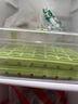 双枪冰格制冰模具冻冰块食品级冰块模具 家用制冰冰块制作器 奶油白 实拍图