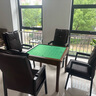 中伟实木麻将桌餐桌两用简易家用象棋桌正方形棋牌桌椅组合桌+4普京椅 实拍图