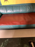 原牧 头层水牛皮凉席红木沙发垫 夏季牛皮坐垫椅垫子 单张 红棕整张无拼 60*120cm 实拍图
