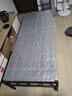 初学者 折叠床单人床家用午休床简易便携租房午睡铁床办公室硬板行军床 灰纹75cm宽 磨砂黑-加厚钢架 实拍图