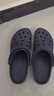 卡骆驰（CROCS）洞洞鞋贝雅卡骆班轻便耐磨一脚蹬休闲鞋|205089 深蓝/辣椒红-4CC 41 /42(260mm) 实拍图