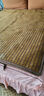 黛安居麻将凉席竹席子麻将席 双人夏天单人宿舍学生可折叠块竹垫空调席 咖啡色双布筋-窄边包底 单凉席 适用1.8米床 180cm*200cm 实拍图