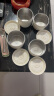 恩尔美（nRMEi）保温饭盒上班族大容量可微波炉加热便当盒316食品级学生便携餐盒 米白【可微波+保温拎包】 4层 2L 赠送餐具套装丨升级抗菌316 实拍图