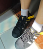阿迪达斯ADIDAS三叶草贝壳头SUPERSTAR男女休闲鞋EG4959 36.5码 实拍图