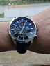 卡西欧（CASIO）商务休闲日韩手表男士太阳能闹钟防水钢带皮带石英腕表送男友礼物 EFB-670SBL-2A太阳能+蓝宝石镜面 实拍图
