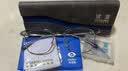依视路（ESSILOR） 钻晶系列高清耐磨防蓝光近视超薄镜片专业配度数眼镜架男女镜框 钛+金属-全框-4021BK-黑色 镜框+依视路膜岩高清1.56现片 实拍图