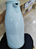 JEKO&JEKO保温壶家用热水瓶暖水壶宿舍大容量开水瓶玻璃内胆 1.6L蒂芙尼蓝 实拍图