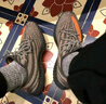 阿迪达斯Yeezy350满天星夏日透气椰子男女休闲鞋HQ7045 40.5 实拍图