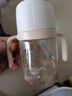 小土豆（potato）PPSU吸管奶瓶4个月以上大宝宝带手柄重力球奶嘴240ml 浅桃粉 实拍图