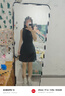 UR2025春季新款女摩登气质褶皱收腰显瘦无袖连衣裙UYY750030 黑色 M 实拍图