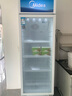 美的（Midea）展示柜冷藏保鲜柜风幕柜风循环制冷318升 饮料啤酒蛋糕水果保鲜柜冰箱展示柜ML-318LDGE白 实拍图
