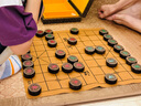 华圣黑檀木象棋套装高档礼盒装送长辈送岳父礼物5.0象棋棋子ZX-028 实拍图