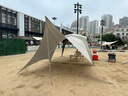 NatureHike挪客云界自立速开天幕露营自动帐篷穹顶钛黑胶遮阳防晒派对大凉亭 拓展天幕/配件(548x390cm) 实拍图