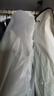 衣服防尘罩挂式家用大衣防尘袋挂衣罩西装套子衣物保护透明套衣罩 【加厚】底部开口 1个 60*140cm 实拍图