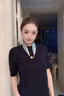 CHANEELR & KARITH丝巾长条护颈围脖新款珍珠磁吸扣衬衫领巾女复古百搭围巾新年礼物 【蓝色若叶】送母亲长辈生日礼物 实拍图