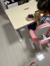 京东京造儿童书桌学习桌椅写字桌【进口实木 小户型 可升降】80cm粉 实拍图
