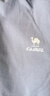骆驼（CAMEL）速干透气运动裤女跑步休闲直筒梭织裤子 J25BAXLN072 鸽蓝 M 实拍图