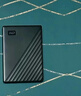 西部数据（WD）4TB 移动硬盘 USB3.0 My Passport随行版2.5英寸 黑 机械硬盘 笔记本电脑外接 大容量加密存储 实拍图