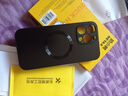 奶小鸭 【AG磨砂】适用苹果14promax手机壳 iphone14promax保护套magsafe磁吸充电全包防摔男女款 石墨黑 实拍图