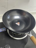 京严章丘炒锅无涂层铁锅家用不粘炒菜锅轻量平底煎锅燃气灶电磁炉专用 【大厨严选已开锅】带盖+铲 30cm 三级窒化 三倍防锈 真铁锅 实拍图