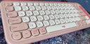 罗技（Logitech）POP ICON KEYS无线蓝牙键盘 AI轻音薄膜电脑办公键盘鼠标套装 mac ipad键鼠套装泡泡键盘自定义键 POP ICON COMBO 粉色 实拍图