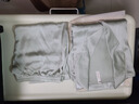 金三塔真丝睡衣女100%桑蚕丝外穿丝滑亲肤两件套睡裤居家服礼物 短长裤浅青瓷色 2XL 实拍图