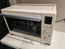 美的（Midea）【国家补贴】35L家用多功能电烤箱 双层玻璃门/搪瓷内胆/精准控温/热风烘烤 PT3530W-D 实拍图