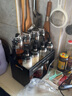 合庆油壶调料盒组合套装带油瓶油盐酱醋调味罐调料器皿调味瓶密封防潮 推荐12件套【4瓶+4油+3罐+架子】 实拍图
