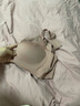 嫚熙（EMXEE）哺乳内衣春秋薄款舒适无痕聚拢防下垂有型怀孕期喂奶文胸XL码 实拍图