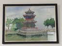 空色画框相框空框黑色4k摆台字画书法画框装裱四开开8开拼图外框架挂墙定制diy艺考 实拍图