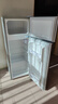 奥克斯（AUX）家用双门迷你小型冰箱 冷藏冷冻保鲜小冰箱 宿舍租房节能电冰箱 【国家补贴】BCD-50K66 旗舰款 银色 实拍图