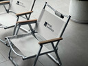 牧高笛（MOBIGARDEN）山川折叠椅 户外露营野餐休闲椅铝合金轻量克米特椅折叠低躺椅 低躺椅/晨雾白 实拍图