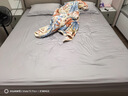 富安娜枕套纯棉枕头套80支长绒棉抗菌枕套一对装 48x74cm 实拍图