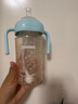 小土豆（potato）儿童水杯大宝宝吸管奶瓶PP水杯9个月以上带重力球 300ml萌动绿 实拍图