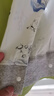 Cutelife婴儿双层竹棉短袖分腿睡袋夏季薄款纱布儿童防踢被宝宝透气睡衣 双层 岸芷汀兰 室温26以上 M码 (推荐身高80-95cm) 实拍图