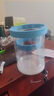 鱼缸孵化盒孔雀鱼繁殖隔离盒小型鱼卵鱼苗斑马鱼斗鱼缸内鱼缸用品 大号蓝孵化桶（双层整套）送吸盘 水族隔离箱 实拍图