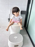 ONLYOU BABY儿童马桶圈大号坐便器男孩女宝宝专用坐垫婴儿便盆梯小孩厕所辅助 【经典款】安伯灰-PVC软垫 【免安装】全包胶靠背（送挂钩） 实拍图