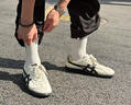 Onitsuka Tiger鬼塚虎男女款复古德训鞋轻便透气运动休闲板鞋TOKUTEN 1183B938 白色/黑色 43.5 实拍图