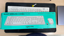 罗技（Logitech）MK295 企业级轻音键鼠套装 无线键鼠套装 办公键鼠套装 全尺寸 带无线2.4G接收器 白 实拍图