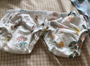 全棉时代训练裤婴儿如厕隔尿裤可洗防水尿裤2条装 小象+云朵 100cm 实拍图