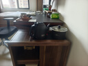 吉谷（K·KOU）全自动双底部上水电热水壶电烧水壶电茶壶 茶台烧水壶一体桌茶具套装泡茶【1.2L+0.8L】 TC008B 实拍图
