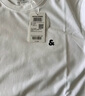杰克·琼斯（JACK&JONES）25年男装T恤男夏季T恤舒适男士短袖凉感多色上衣纯色水洗不易走形 A06白色 L 实拍图