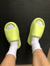 阿迪达斯椰子Yeezy SLIDE 夏季椰子运动拖鞋HQ6447UK5码38 实拍图