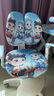读书郎儿童学习椅中小学生写作业写字椅子家用可升降椅调节背座椅 升降脚踏+动态追背+双背旋转蓝 实拍图