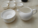 苏氏陶瓷羊脂玉白瓷功夫茶杯陶瓷品茗杯6个装（促销简装）德化家用小茶杯 实拍图