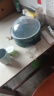 【加厚高盖】多层菜罩镂空防蝇虫家用剩菜餐桌罩带盖神器收纳饭菜 4层1盖（透明盖）【厨房神器】 1盖 【 绿色】 实拍图