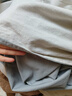 素时代床上四件套纯棉 100%全棉床单四件套简约裸睡床笠被套200*230cm 实拍图