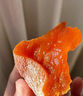 果麦郎新鲜农家圆柿饼 霜降柿饼 广西恭城柿饼 500g独立包装 实拍图