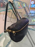 BOYCLN 马鞍包女 软牛皮轻便月牙包轻奢真皮单肩小背包 迷你斜挎手机包 黑色 实拍图