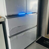 海尔（Haier）【小红花冰箱-绽放版】503升全空间保鲜零距离自由嵌入法式多门变频家电BCD-503WGHFD14GYU1(白) 实拍图